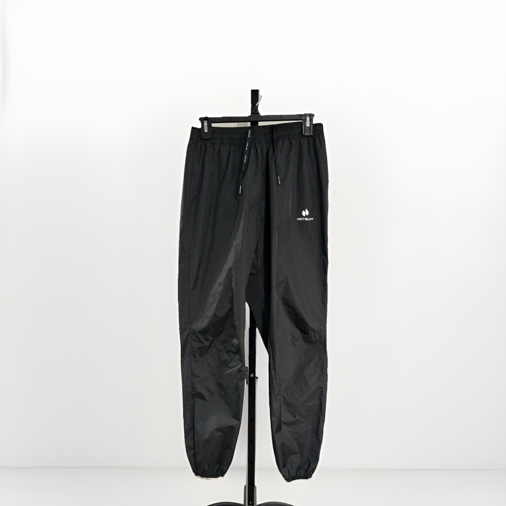 hotsuit pants athletic womens sauna workout‎ BLACK training MEDIUM NWOT C126